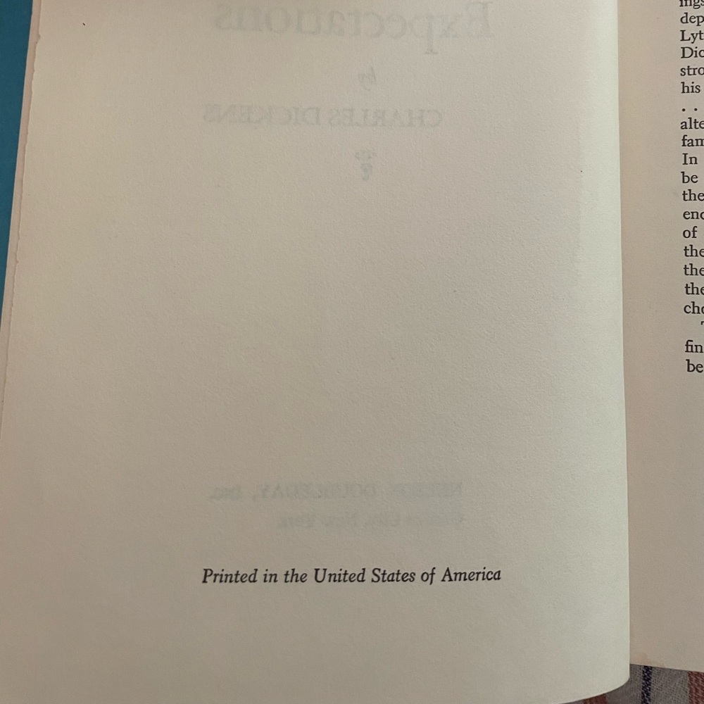 🥳 5/$12 Vintage Classic Book:  Great Expectations, by Charles Dickens - Picture 13 of 13